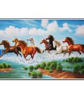 Hình ảnh: Tranh sơn dầu Ngựa SD092 (kích thước 50x80cm)