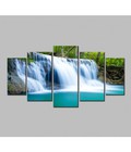 Hình ảnh: tranh bộ treo tường thác nước DH1040A(180x100cm)