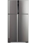 Hình ảnh: Tủ lạnh 2 của Hitachi R V720PG1X 600 lít, inverter tiết kiệm điện.