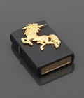 Hình ảnh: Bật lửa zippo mạ vàng 24k nổi mã đáo thành công 1 chính hãng Bản giới hạn www.Caganu.com