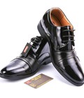 Hình ảnh: Giày tây nam công sở da thật cao cấp chính hãng VNL1A377 1D www.Caganu.com