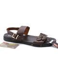 Hình ảnh: Sandal nam da thật cao cấp chính hãng VNLSAN0A52N www.Caganu.com