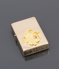 Hình ảnh: Bật lửa zippo mạ vàng 24k nổi đầu đại bàng 2 chính hãng Bản giới hạn www.Caganu.com