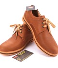 Hình ảnh: Giày tây nam da thật chính hãng cao cấp màu bò VNL5A48B www.Caganu.com