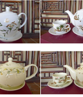 Hình ảnh: Bộ ấm trà in ấn logo làm quà tri ân khách hàng