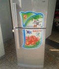 Hình ảnh: Tủ lạnh SANYO 2 ngăn xả tuyết 173L quạt gió, zin loc ga mới 88% free ship