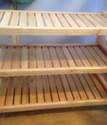 Hình ảnh: Kệ để giày dép gỗ cao su 3 tầng 80