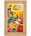 Hình ảnh: Tranh thêu vợ chồng đôi công 222455