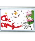 Hình ảnh: Tranh thêu đồng hồ cha mẹ 222542