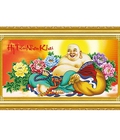 Hình ảnh: Tranh thêu Phật di lặc 222785