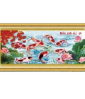 Hình ảnh: Tranh thêu Cửu ngư quần tụ 222811