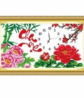 Hình ảnh: Tranh thêu đồng hồ cha mẹ 222817