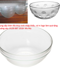 Hình ảnh: bộ chén thủy tinh nhập khẩu