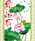 Hình ảnh: Tranh thêu đồng hồ phúc lộc thọ 222880