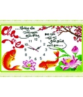 Hình ảnh: Tranh thêu đồng hồ cha mẹ 222885