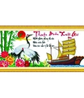 Hình ảnh: Tranh thêu Thuận buồm xuôi gió 222901