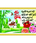 Hình ảnh: Tranh thêu chữ Gia đình 222934