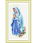 Hình ảnh: Tranh thêu Mẹ Maria A802