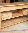 Hình ảnh: Bàn console gỗ sồi 2 ngăn kéo KT: 140x45x80