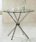 Hình ảnh: bàn cafe chân inox nhập khẩu