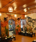 Hình ảnh: Vẽ tranh tường phố cổ 3D cho nhà hàng, quán cafe