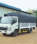 Hình ảnh: Đại lý xe tải HINO XZU mui bạt, bán trả góp.