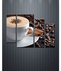 Hình ảnh: Tranh treo tường trang trí Coffee DH820A (kích thước 95x70cm