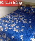Hình ảnh: Bộ chăn ga gối trần bông lan trắng