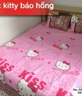 Hình ảnh: Bộ chăn ga gối trần bông báo hồng