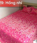 Hình ảnh: Bộ chăn ga gối trần bông hồng nhí
