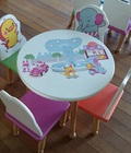 Hình ảnh: Bộ bàn trẻ em 04 ghế, Nội thất trẻ em F21.,.