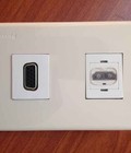 Hình ảnh: Hộp nối 2 cổng Vga và HDMI âm tường