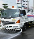 Hình ảnh: Xe téc chở nước rửa đường tưới cây Hino FC 6 khối, FG 8 khối, FM 16 khối, Hyundai HD260 14 khối, HD320 20 khối