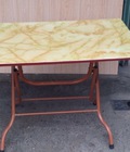 Hình ảnh: bàn ăn 120 x70 x75 chân sơn 