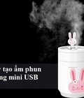 Hình ảnh: Máy tạo ẩm, phun sương mini USB nhỏ gọn, tiện dụng, an toàn cho sức khỏe của cả gia đình