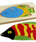 Hình ảnh: Đồ chơi gỗ tranh 5 con cá