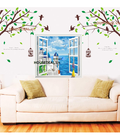 Hình ảnh:     Decal cửa số biển bên cành