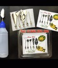 Hình ảnh: Khuôn rau câu 3d mini và bình bơm Việt Nam Set 11