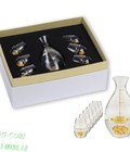 Hình ảnh: Quà tặng : Ly vàng lá 24K ,Ly thủy tinh vàng 24K