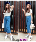 Hình ảnh: Bỏ Sỉ Quần Baggy Jean Nữ Thời Trang