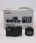 Hình ảnh: Bán Canon EOS M2 hàng xách Japan kèm theo 2 len Canon flash và nhiều đồ chơi.