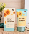 Hình ảnh: Kem chống nắng kiềm dầu Sebum Control The Face Shop giá chỉ 170,000
