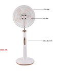 Hình ảnh: Quạt cây có điều khiển sanaky 5 cánh cực mát giá chỉ 940k