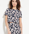 Hình ảnh: Leaf Print Top By F21