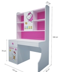 Hình ảnh: Bàn học liền giá sách cho bé gái tại tphcm - hello kitty