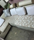Hình ảnh: Thanh lý sofa góc cũ màu kem M01