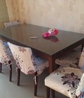 Hình ảnh: Thanh lý bộ bàn ăn gỗ 6 ghế giá rẻ