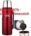 Hình ảnh: Bình thủy giữ nhiệt thermos 24h 1.2L màu đỏ km giảm giá