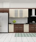 Hình ảnh: Tủ bếp giá rẻ gỗ công nghiệp