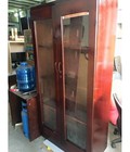 Hình ảnh: Thanh lý tủ hồ sơ nâu 2 cánh kính